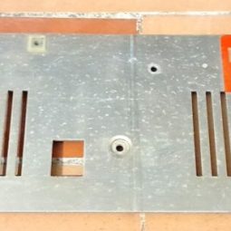 Heathkit HW-101 Back Aluminum Piece Used