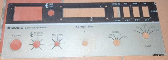 Cubic Astro 150A Front Face Used