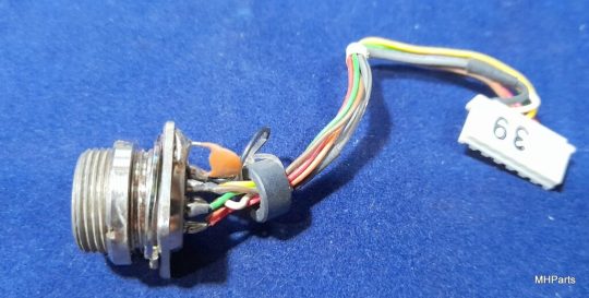 Yaesu FT-757GX Original MIcrophone Connector Used #2