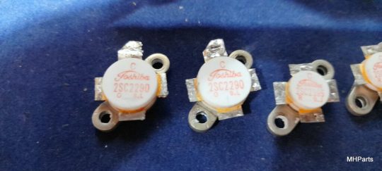 Yaesu FT-707 Mix Lot Parts Include Final Transistors 2SC2290 and 2SC2395 Used