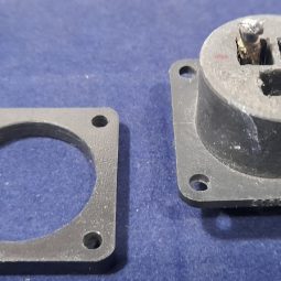 Harris RF-230 Plastic Power Connector Used