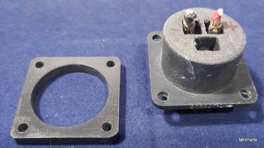 Harris RF-230 Plastic Power Connector Used