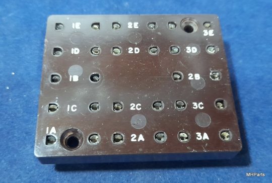 Reliant (Eldico) Receiver R-104 Original Baquelite Crystal Support Used
