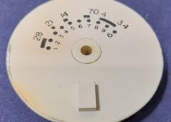 Reliant (Eldico) Transmiter T-104 Original Metalic Dial Used