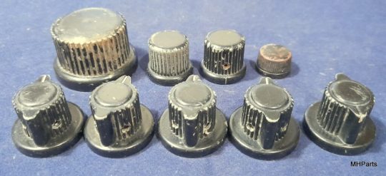 Reliant (Eldico) Transmiter T-104 Original Metalic Lot of Buttons Used