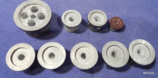 Reliant (Eldico) Transmiter T-104 Original Metalic Lot of Buttons Used