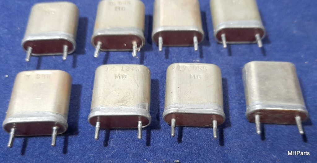 Reliant (Eldico) Transmiter T-104 Original Lot of Internal Crystals Used