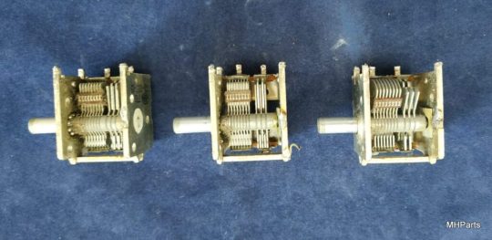 3 UND Kenwood TS-520 Original Variable Lot Used