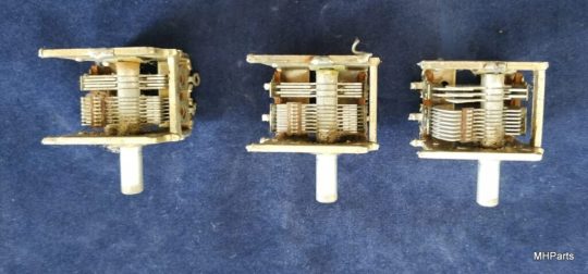 3 UND Kenwood TS-520 Original Variable Lot Used