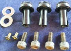 Kenwood TS-120S Original Vox Plastic Buttons and and Screws