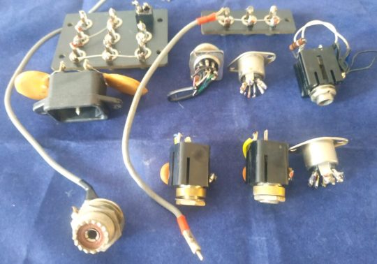 YAESU FT-ONE Original Connectors Mix Lot Used