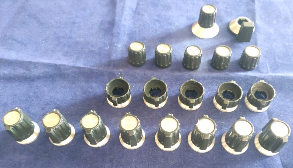 YAESU FT-ONE Original Knobs Lot Used