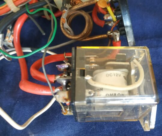 YAESU FT-ONE Original OMRON TYPE L Y 3F Final Relay and Cables Used
