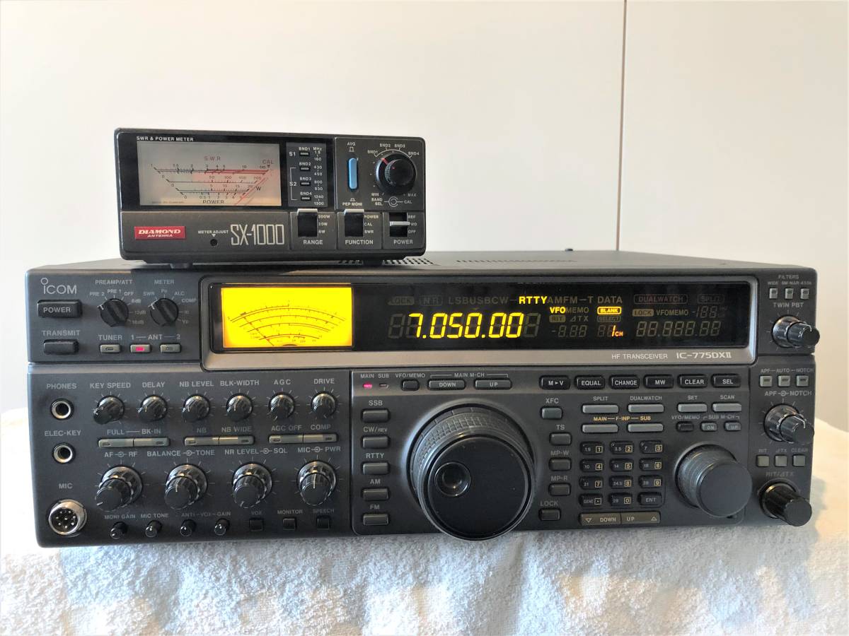 Icom Ic Dxii Hf Transceiver Special Edition W Used