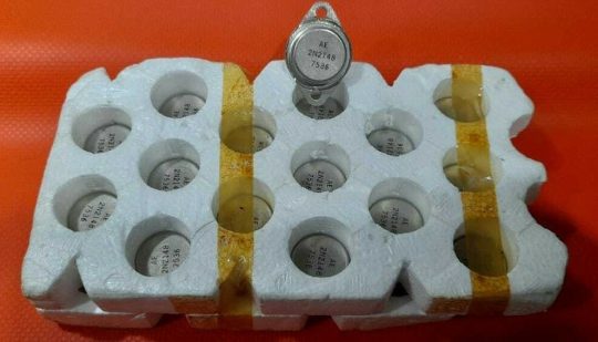 2 PCS Vintage Original AE 2N2148 TRANSISTOR TO-3 New
