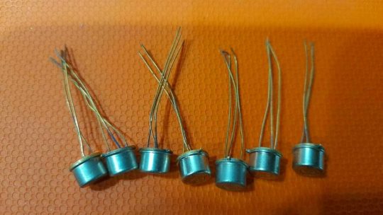 2 PCS Original Vintage RCA 40314 Germanium NPN NOS Gold Pin 1
