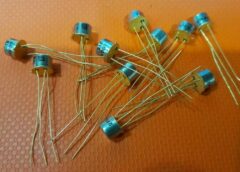 11 PCS Original Vintage SS 2N4037 NPN Bipolar Transistor NOS Gold Pin