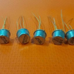 5 PCS Original Vintage Calectro K4-507 NPN NOS Gold Pin