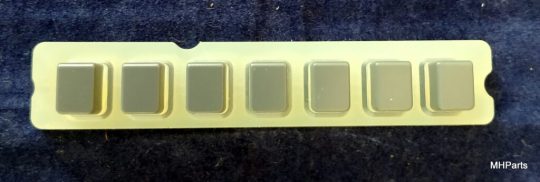 ICOM IC-756 Original Plastic Push Buttons