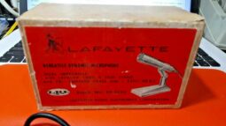 Lafayette Vintage Dynamic Microphone Part 99-4592 250 OHM/50OHM NOS 1