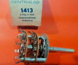 1 PCS Vintage CENTRALAB,INC PA-1413 2 POL-11 POS SWITCH NOS