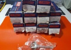 10 PCS Mallory 3242J, 4CKT,2 POS, Non Shortening Rotary Switch NOS