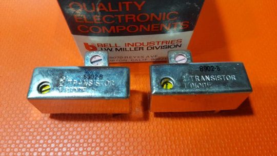 1 PCS Vintage J. W. Miller 8903-B Coil - 455 KHz and Input Trans.. NOS 1