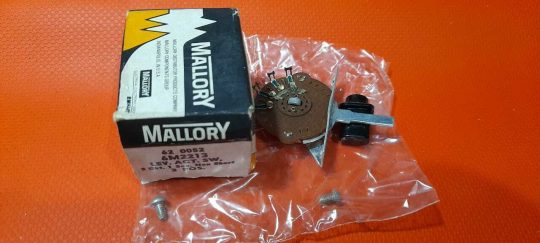 2 PCS Scarce Vintage Mallory 6M2213 Lev. ACT. SW. 2 Ckt. 1 Sec Non Short 3 Pos 1