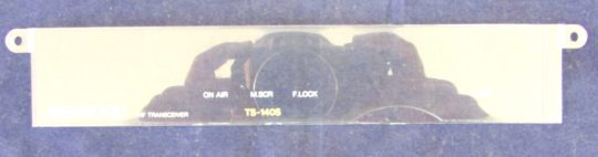Kenwood TS-140S Original Plastic display Protector Used - Image 3