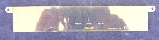 Kenwood TS-140S Original Plastic display Protector Used - Image 4