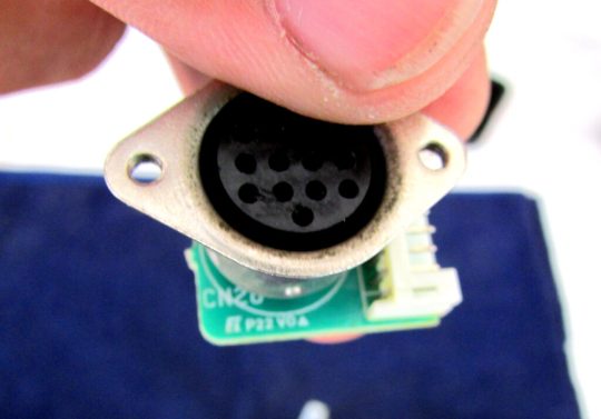 Kenwood TS-140S Original Back Connector CN-28 Used - Image 2