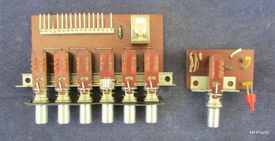 Yaesu FT-101ZD Original Switch Board PB-1966C / PB-1972 Used