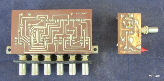 Yaesu FT-101ZD Original Switch Board PB-1966C / PB-1972 Used - Image 2