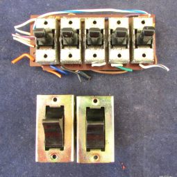 Yaesu FT-101ZD Original Power Switch WD 9223 and Switches PB-1975A Used