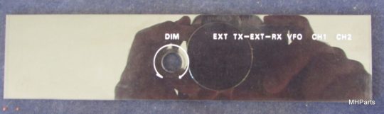 Yaesu FT-101ZD Original Plastic Display Protector Used