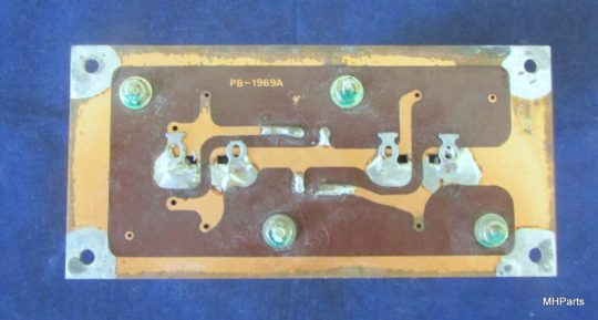 Yaesu FT-101ZD Original Filters Capacitors Board PB-1969A Used - Image 3