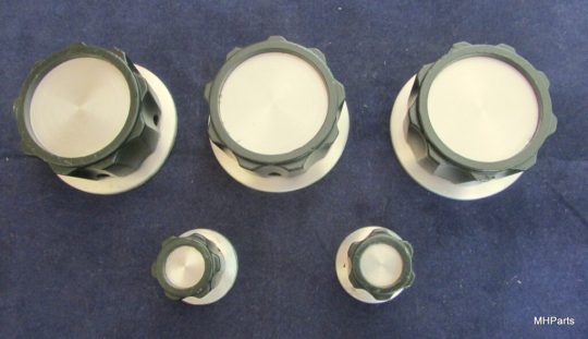 Heathkit SB-200 Original Knob Set Restored