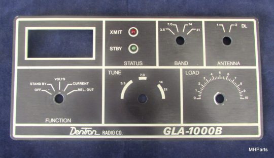 Dentron GLA-1000B Original Front Face Used