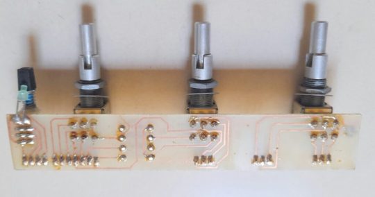 Ten Tec Parangon Original Upper Pot Board 81326 Used - Image 2