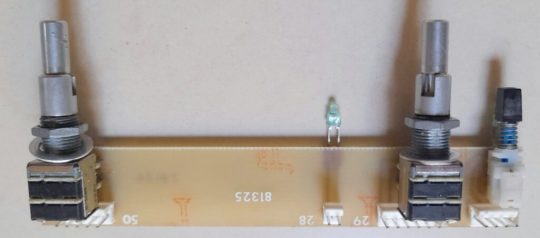 Ten Tec Parangon Original Lower Pot Board 81325 Used