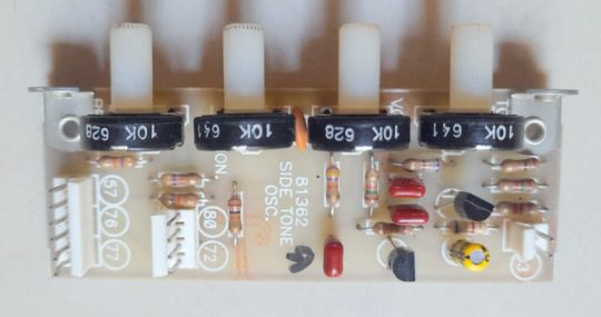 Ten Tec Parangon Original Sidetone Board 81362 Used