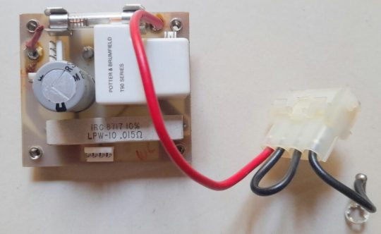 Ten Tec Parangon Original DC POwer Board 81328 Used
