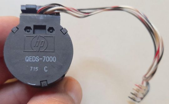 Ten Tec Parangon Original VFO Knob HP QEDS-7000 Used - Image 2