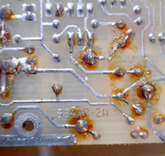 Ten Tec Omni V Original 81456 Control Bard Cicuit Used - Image 3
