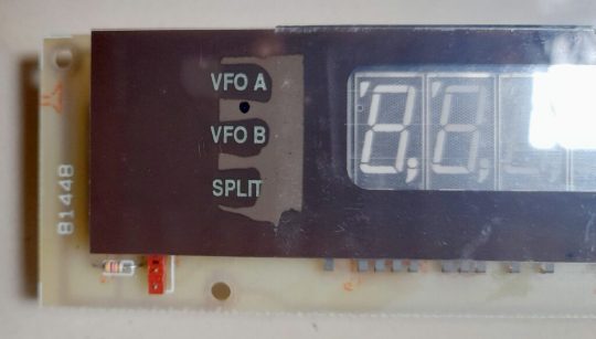 Ten Tec Omni V Original 81448 VF Display Board Used - Image 2