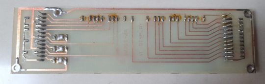 Ten Tec Omni V Original 81448 VF Display Board Used - Image 3