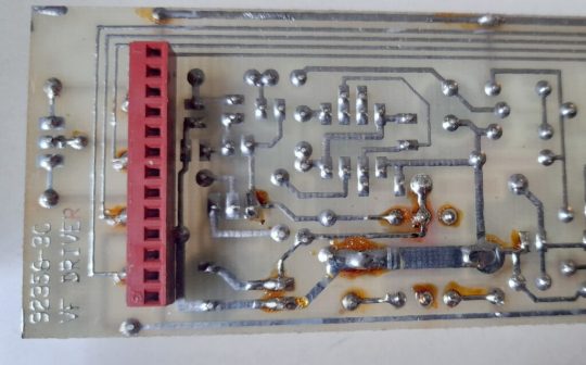 Ten Tec Omni V Original 81447 VF Display Driver Board Used - Image 4