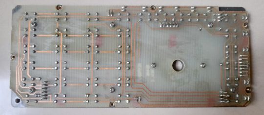 Ten Tec Omni V Original 81446 Keypad Boad Used - Image 2