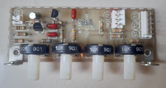 Ten Tec Omni V Original 81362 Side Tone Board Used