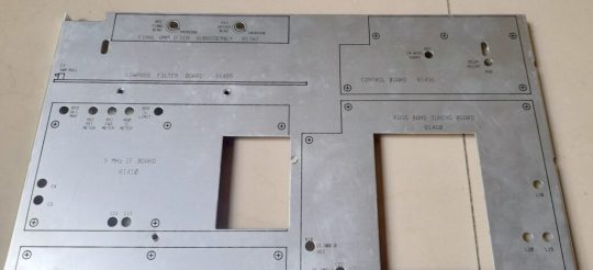 Ten Tec Omni V Original Aluminum Internal Protector Used - Image 3